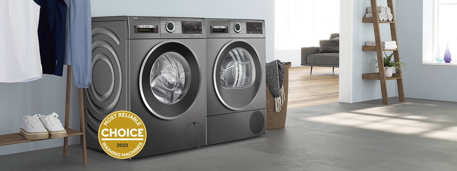 Get A Visa E-Gift Card Valued Up To $400* On Selected Bosch Laundry Appliances at Hart & Co