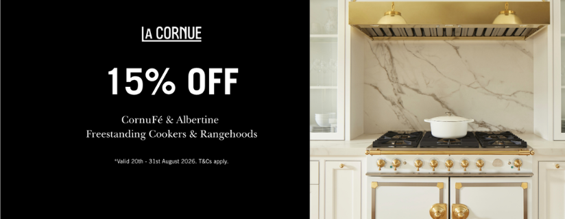 Save 15% On Select La Cornue CornuFé & Albertine Freestanding Cookers & Rangehoods*