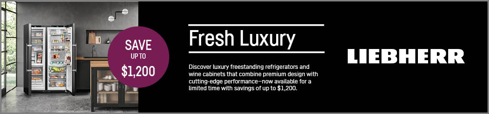 Save Up To $1,200* On Eligible Liebherr Freestanding Refrigeration & Wine Appliances