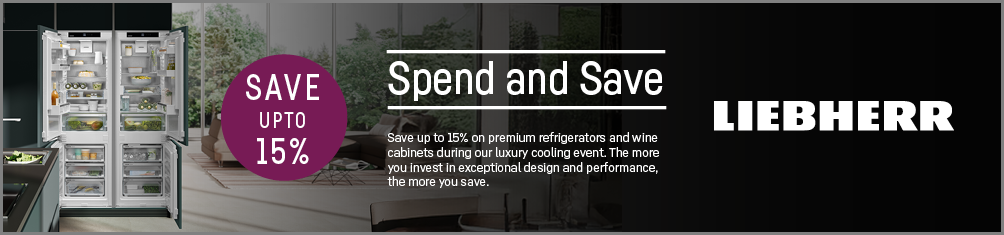 Save Up To 15%* On Liebherr Appliances