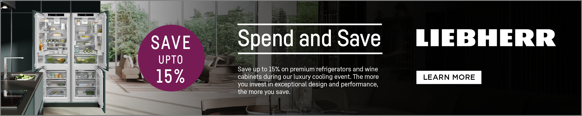 Save Up To 15%* On Liebherr Appliances