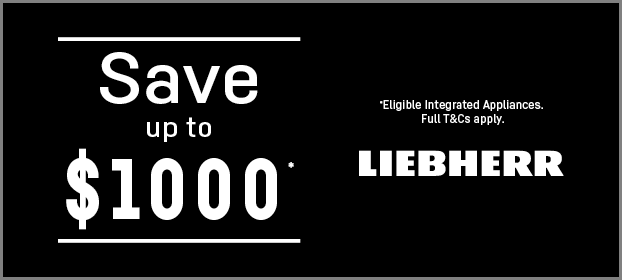 Save Up To $1000* On Eligible Liebherr Integrated Appliances