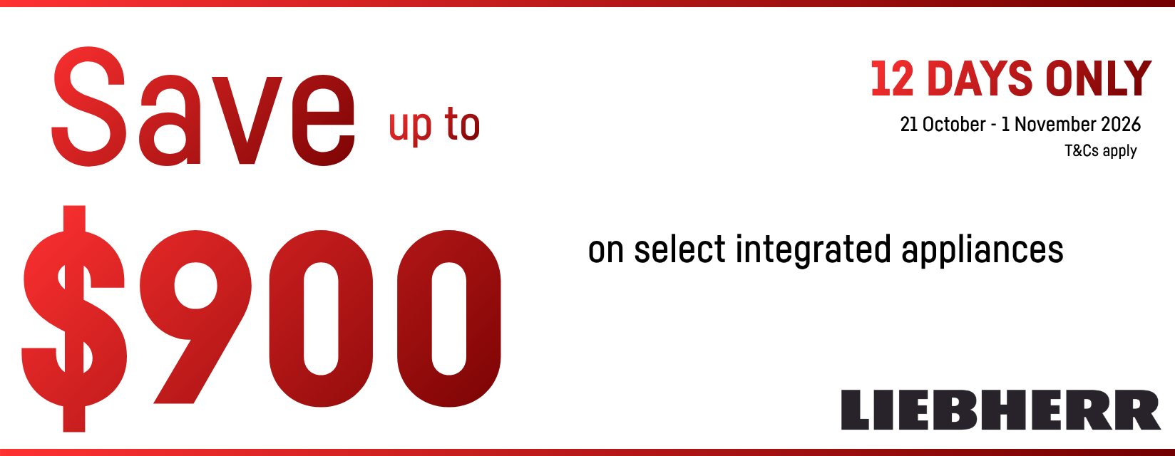 Save Up To $900 On Select Liebherr Integrated Appliances*