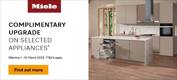 Bonus Miele Upgrade Valued Up to $950* On Selected Miele Appliances
