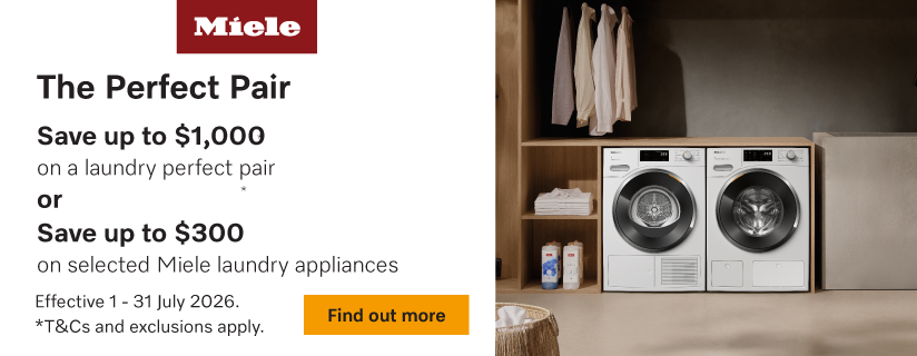 Save Up To $1000 On Miele Laundry Packages*