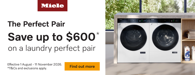 Save Up To $600 On Select Miele Laundry Perfect Pairs*