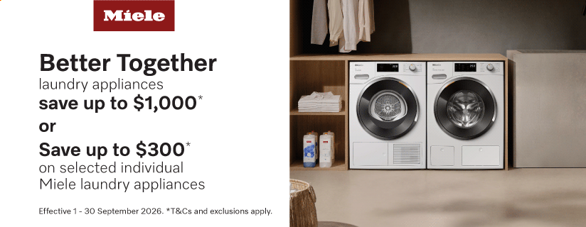 Save Up To $1,000 On Select Miele Laundry Appliances*
