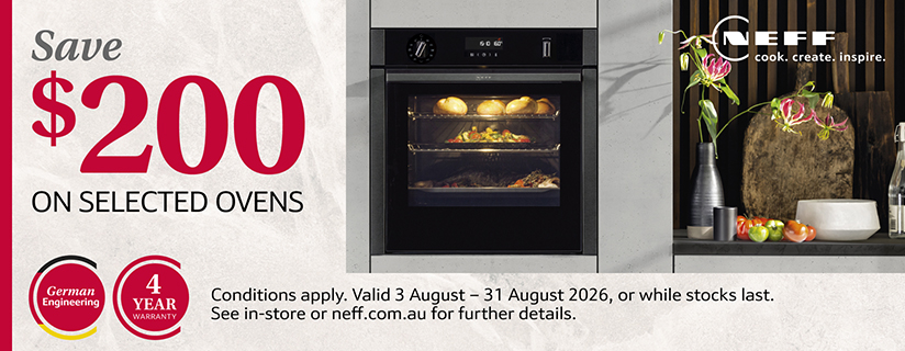 Save $200 On Select NEFF Ovens*