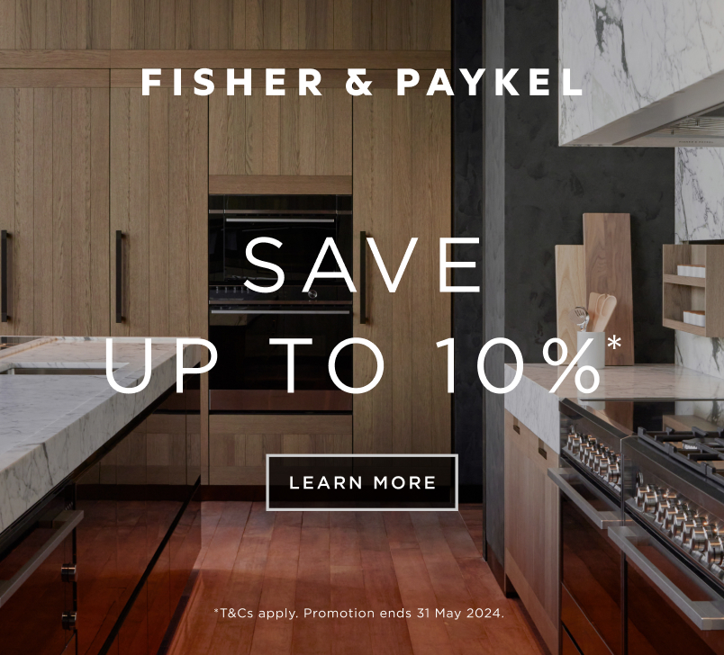 Save Up To 10%* On Fisher & Paykel Appliances
