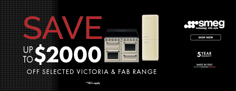 Save Up To $2,000 On Select Smeg Freestanding Kitchen Appliances*