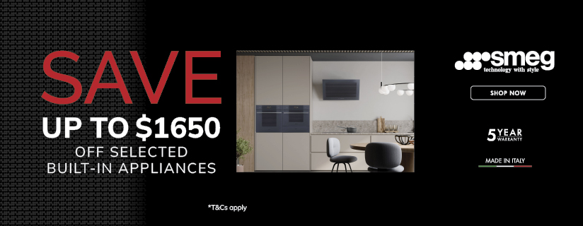 Save Up To $1,650 On Select Smeg Kitchen Appliances*