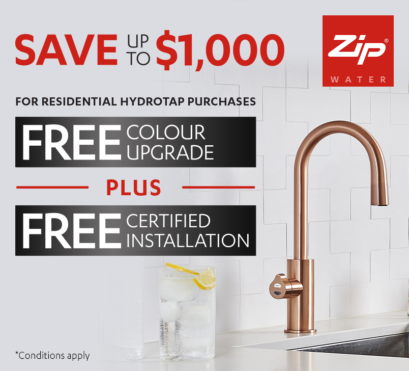 Save Up To $1,000* On Zip Residential Hydrotap Purchases