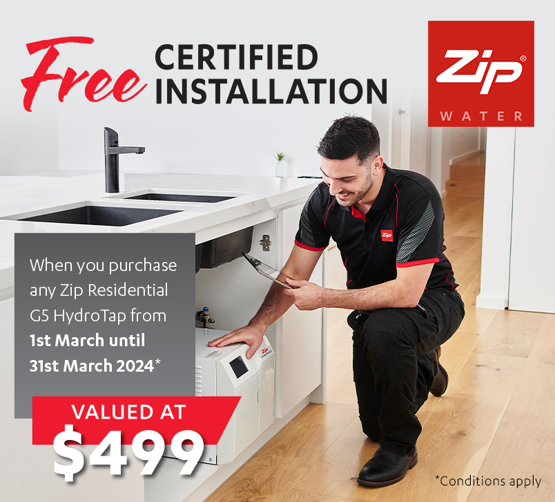 Free Certified Installation* With Any Zip Residential G5 HydroTap