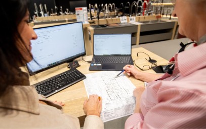 Personalised instore consultation