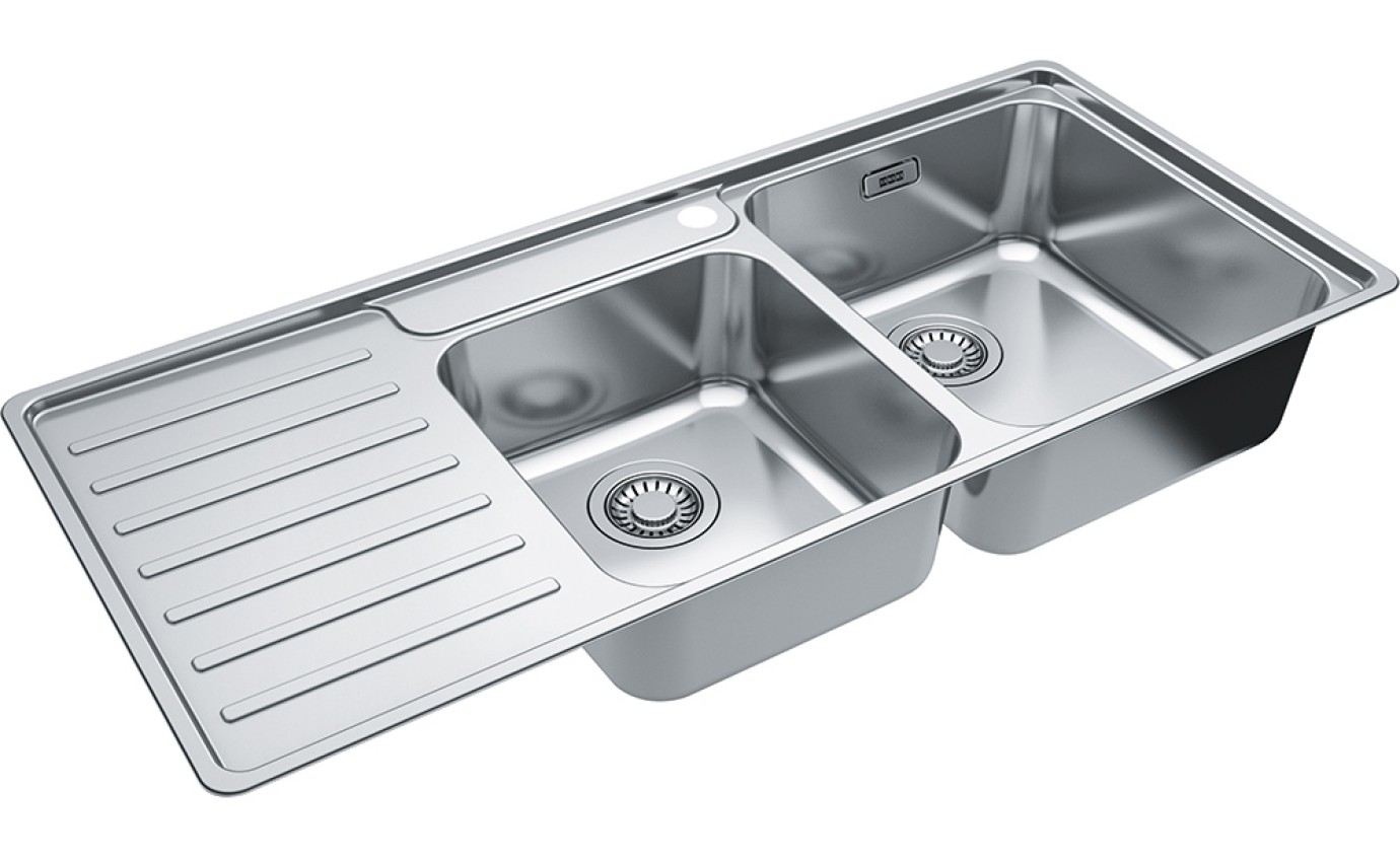 Franke Bell Double Bowl Sink BCX621LHD