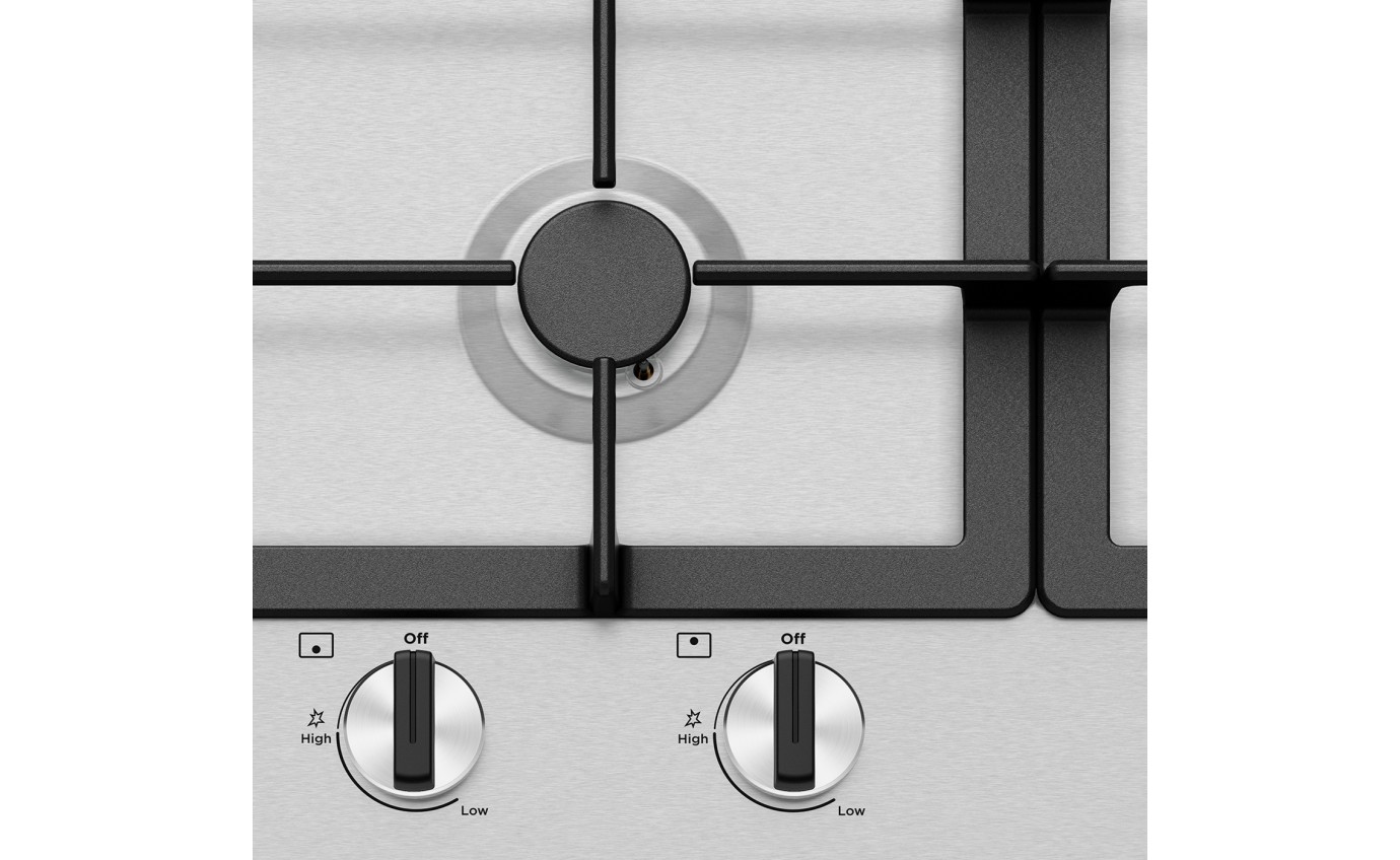 Westinghouse 90cm 5 Burner Gas Cooktop WHG954SC