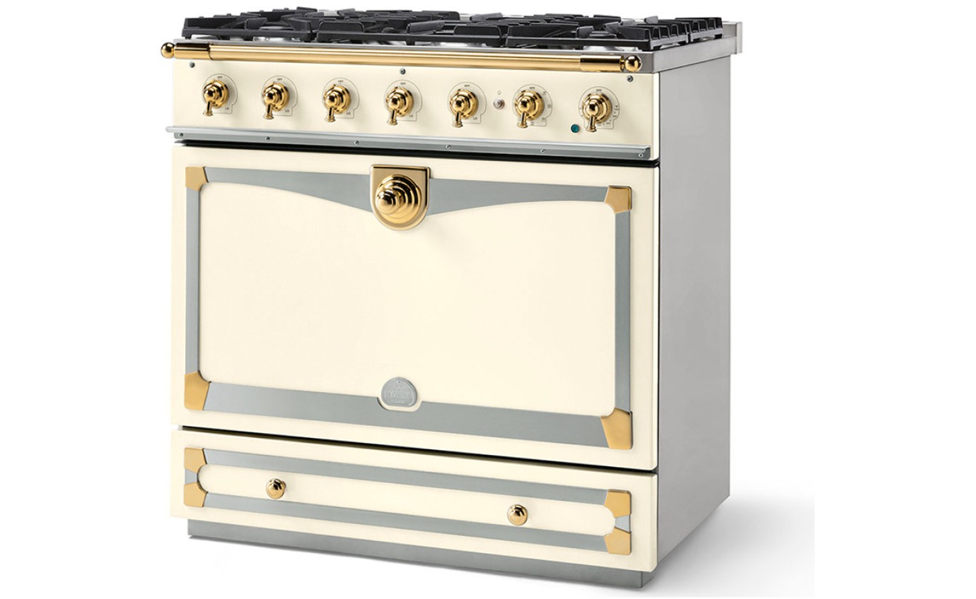 La Cornue Albertine 90cm Dual Fuel Range Cooker ALB90DFIVBN