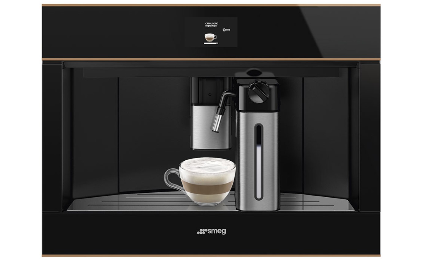 Smeg 45cm Dolce Stil Novo Built-in Coffee Machine CMS4604NR