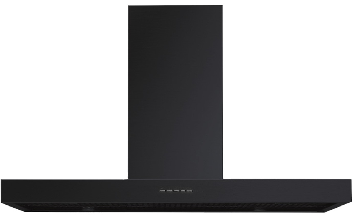 Falmec 90cm Plane Black Wall Rangehood F5PB90B1
