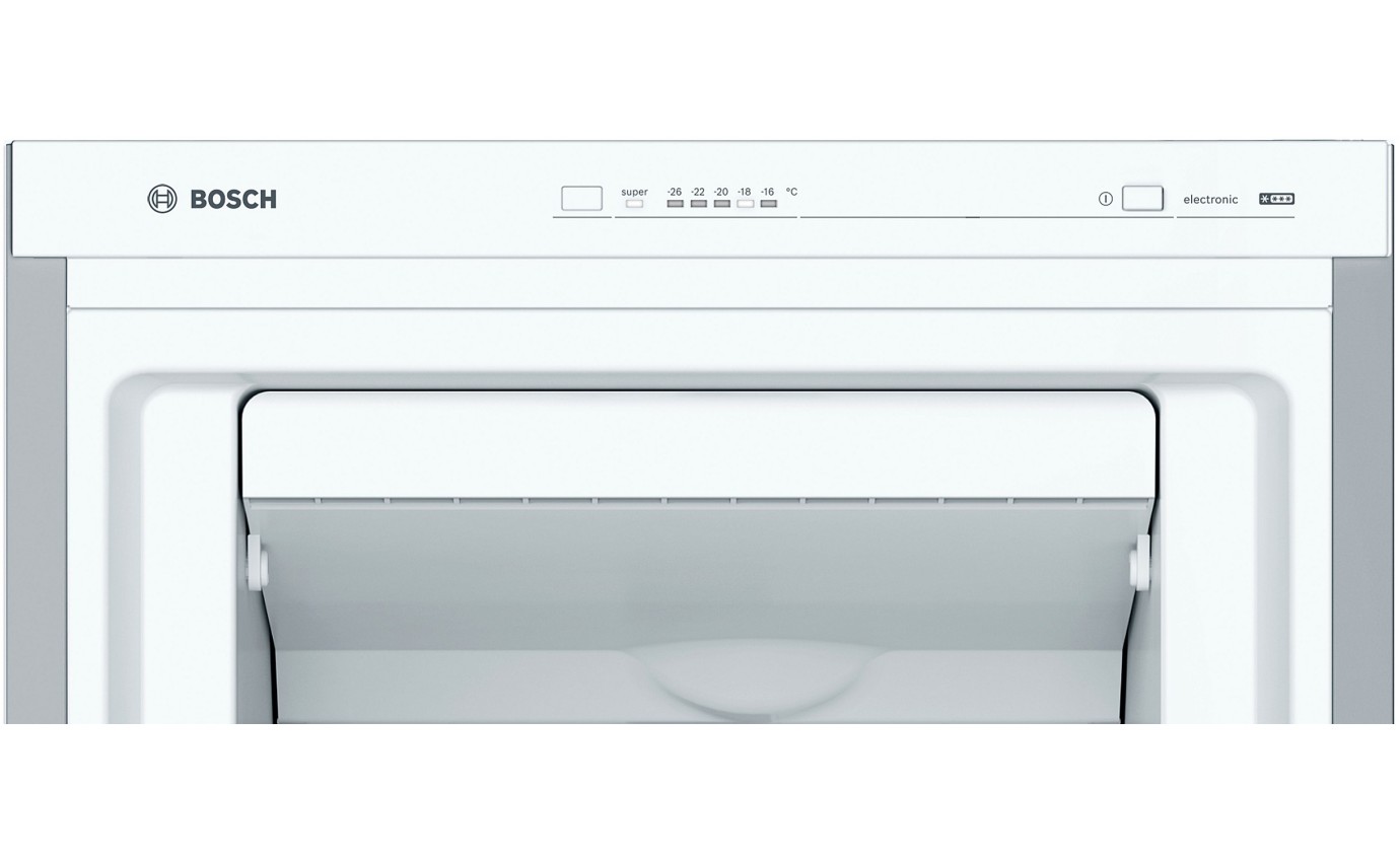 Bosch 252L Vertical Freezer (Stainless Steel) GSN33VI3A