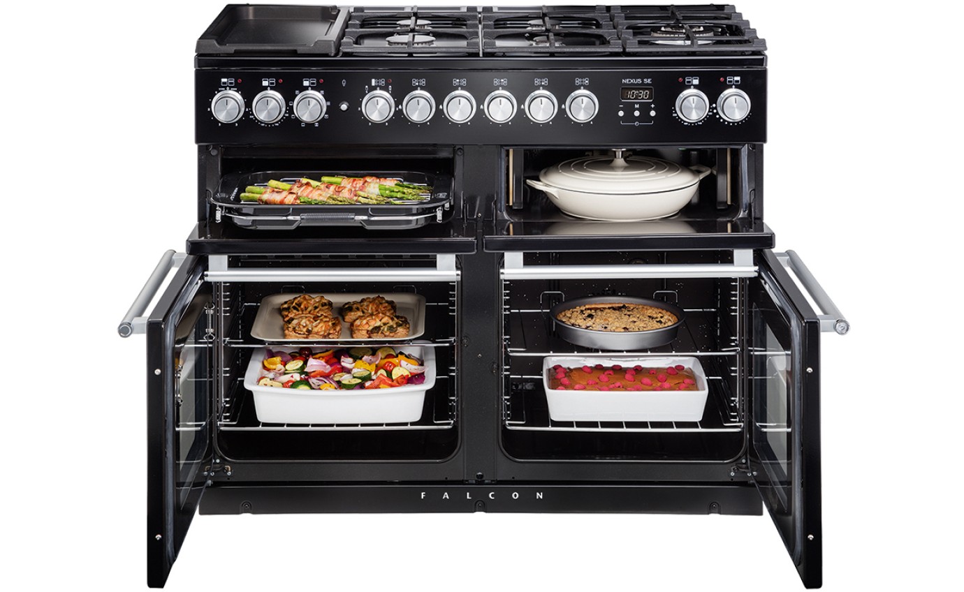 Falcon Nexus SE 110cm Dual Fuel Range Cooker NEXSE110DFBLCH