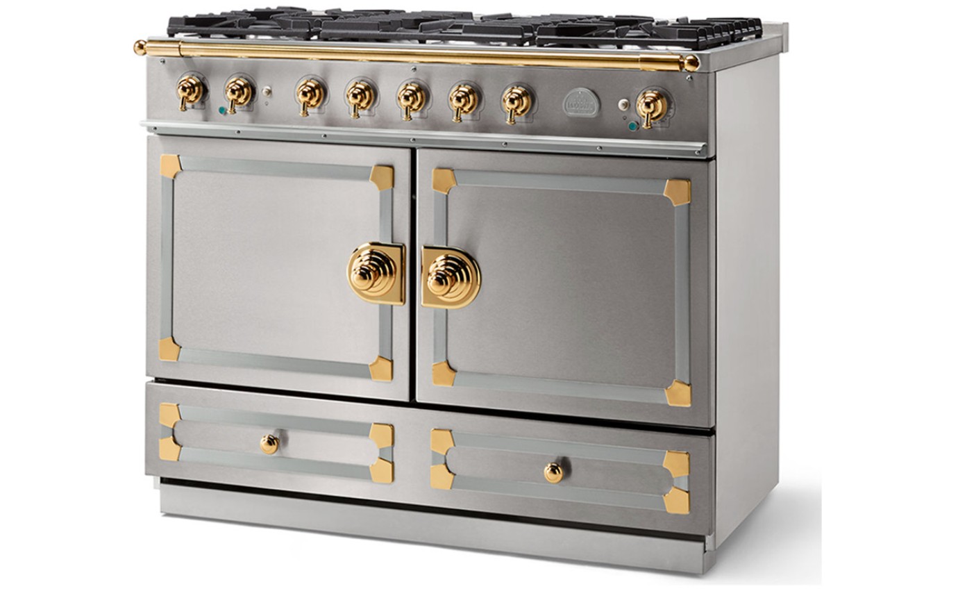 La Cornue CornuFe 110cm Dual Fuel Range Cooker CFE110DFSSBN