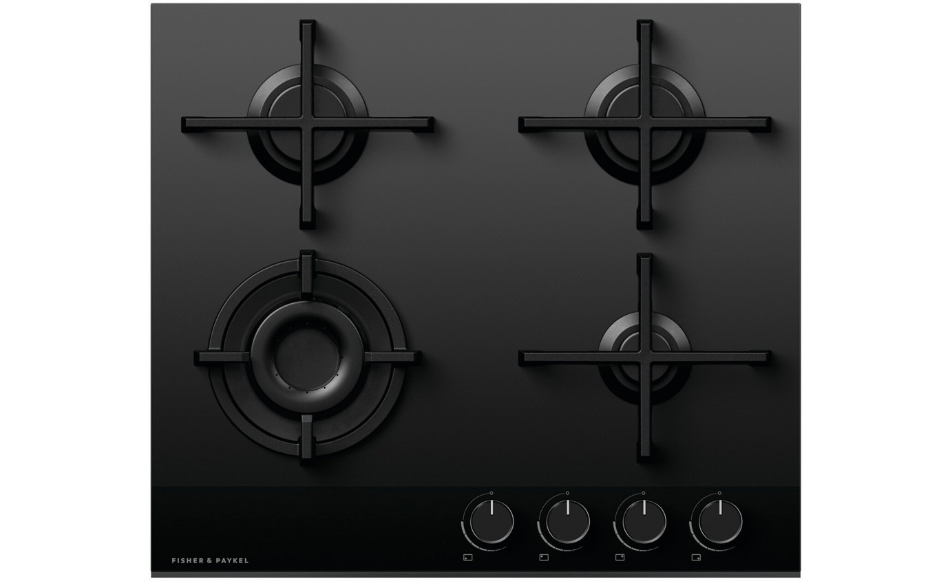 Fisher & Paykel 60cm Series 9 4 Burner Gas Cooktop, LPG CG604DLPGB4