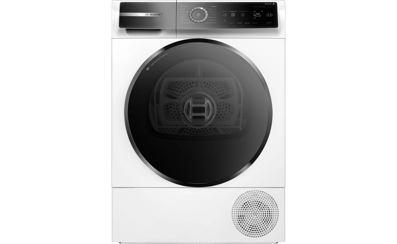 Bosch 8kg Series 8 Front Load Heat Pump Dryer WQB235B8AU