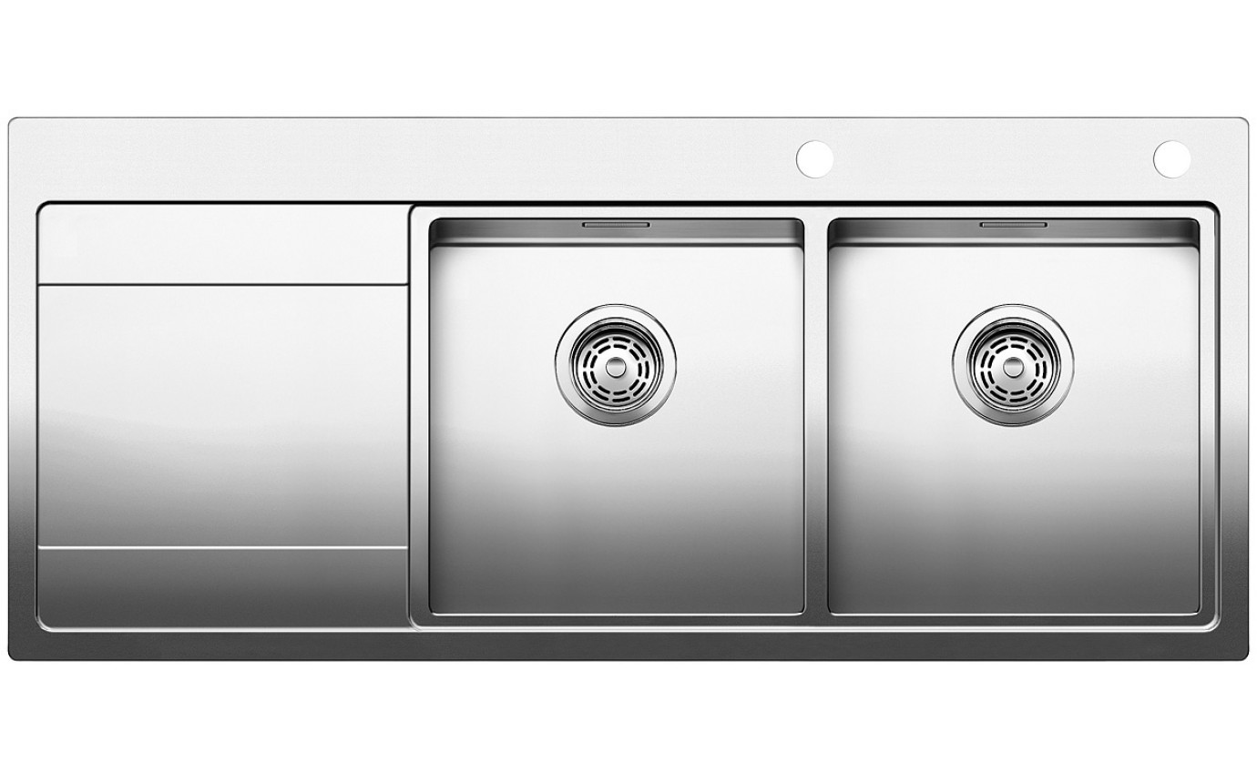 Blanco Double Bowl Sink with Drainer DIVON8SRK5