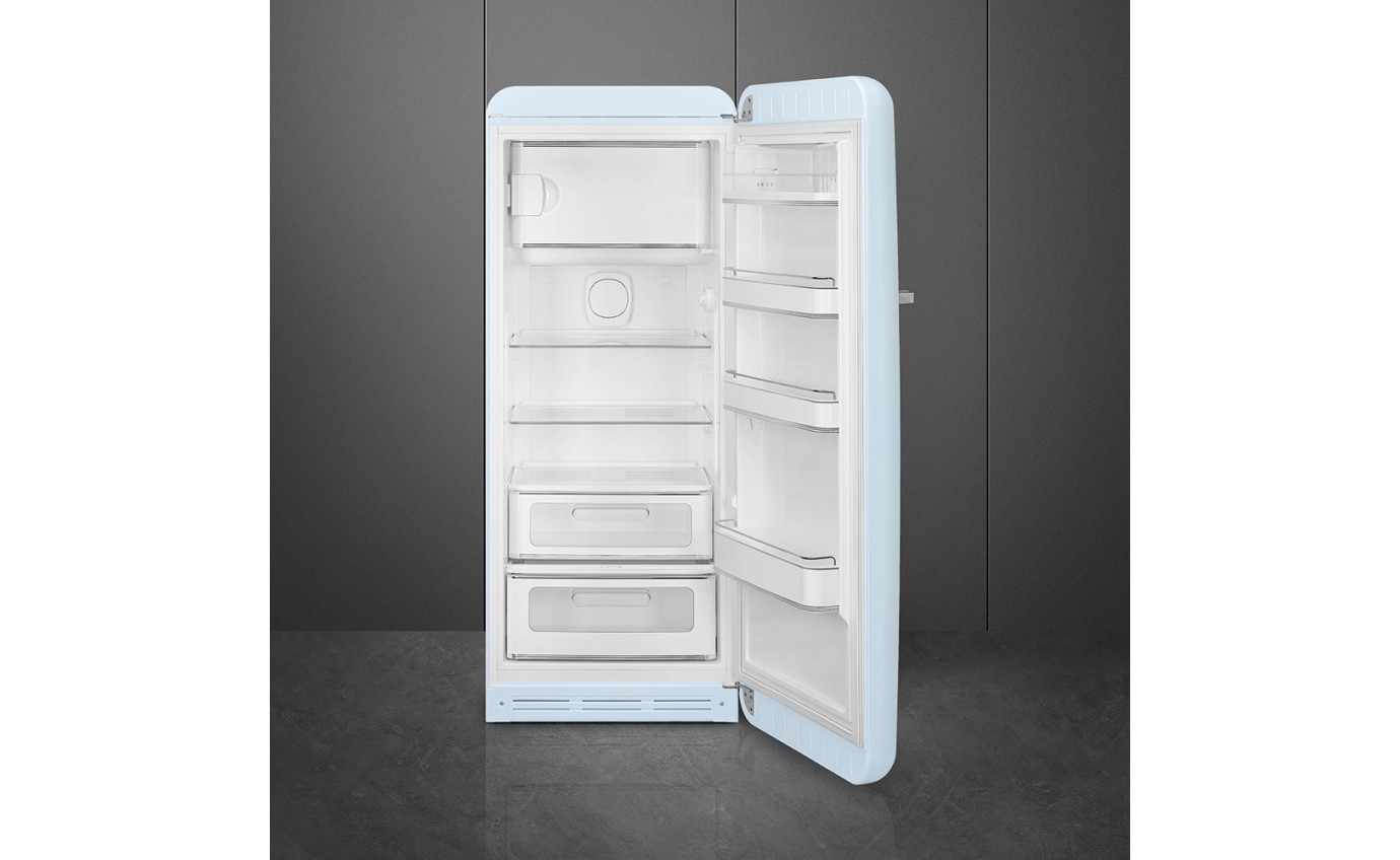 Smeg 270L 50s Style Retro Single Door Fridge (Pastel Blue) FAB28RPB5AU