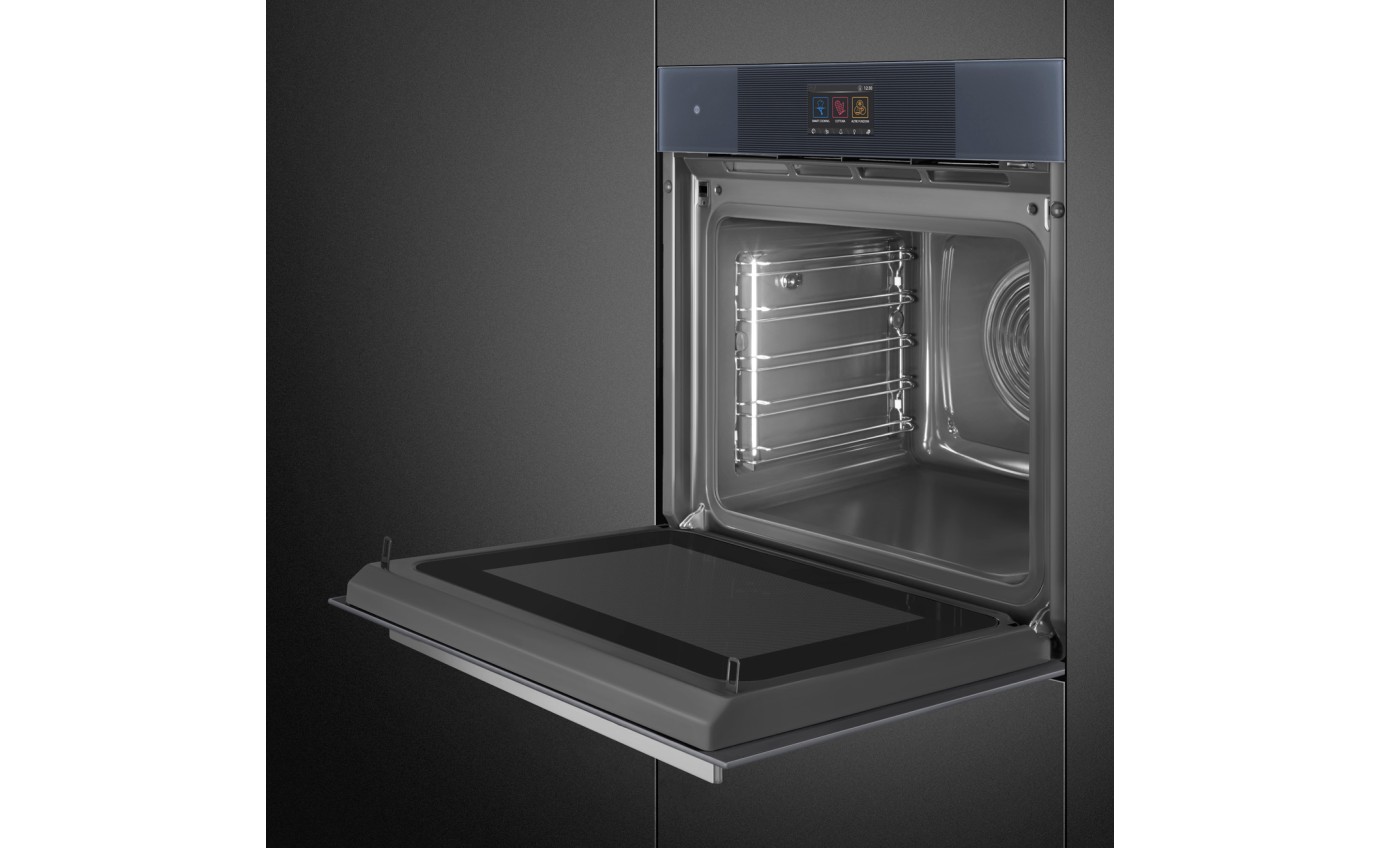 Smeg 60cm Linea Omnichef Oven (Neptune Grey) SO6104APG