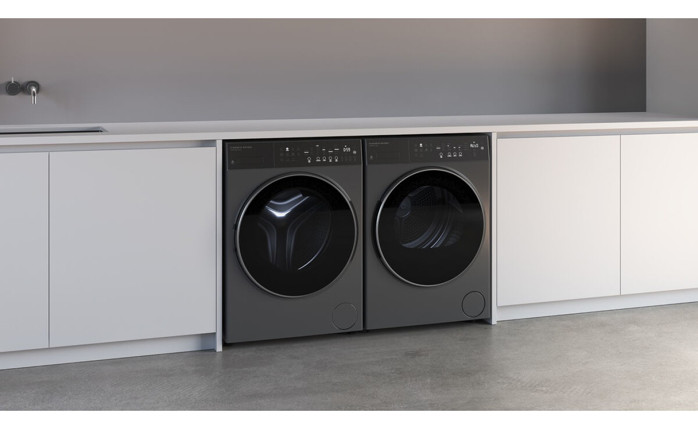 Fisher & Paykel 10kg Series 5 Contemporary Front Loader Washing Machine (Graphite) WH1060PG5