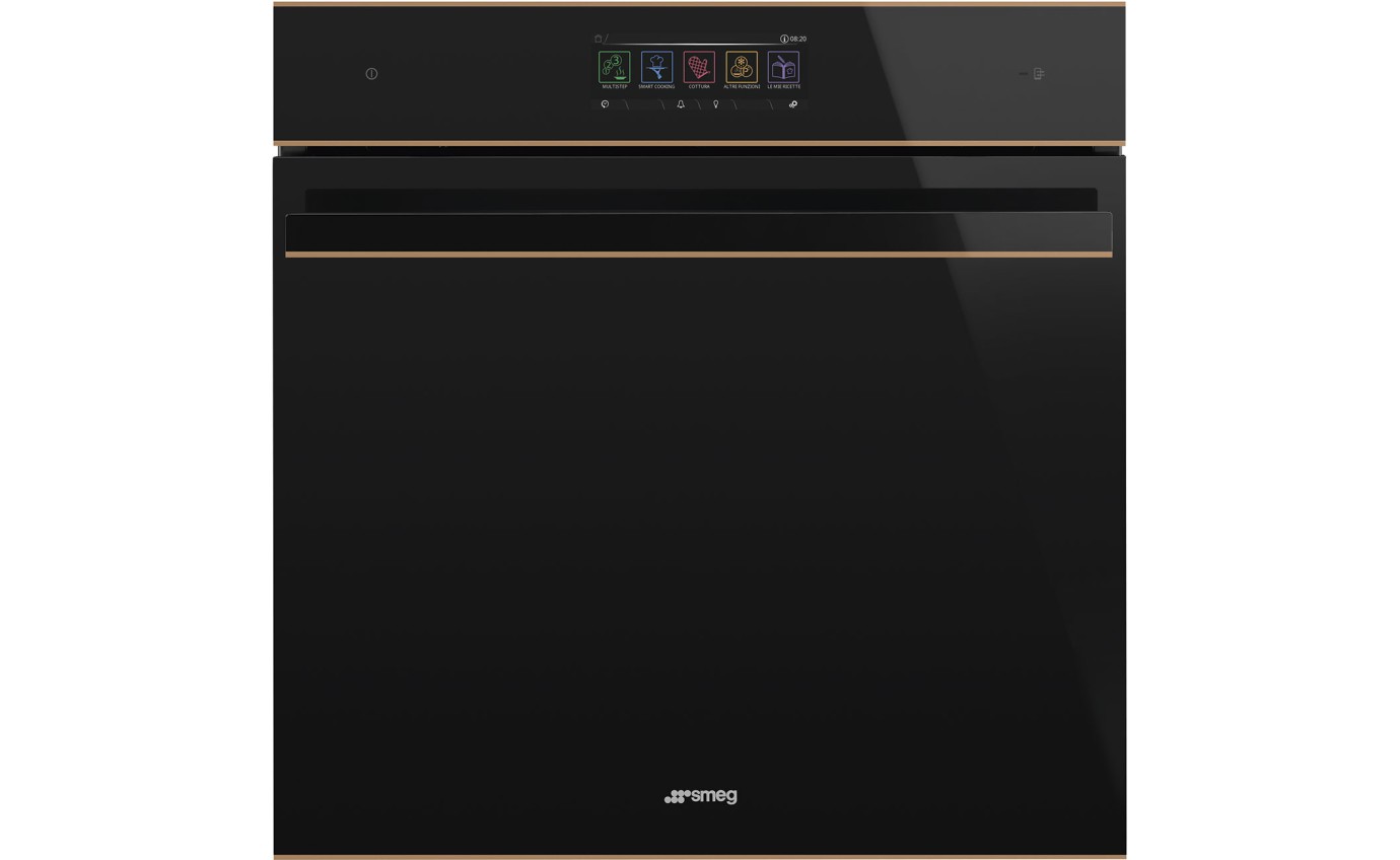 Smeg 60cm Dolce Stil Novo Pyrolytic Steam Oven (Black) SOPA6606WS2PNR