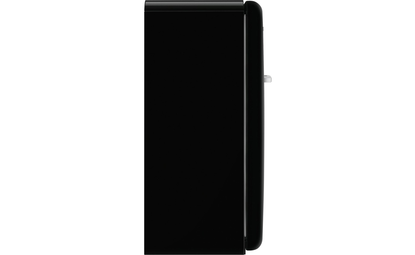 Smeg 270L 50s Style Retro Single Door Fridge (Matte Black) FAB28RDBLM5