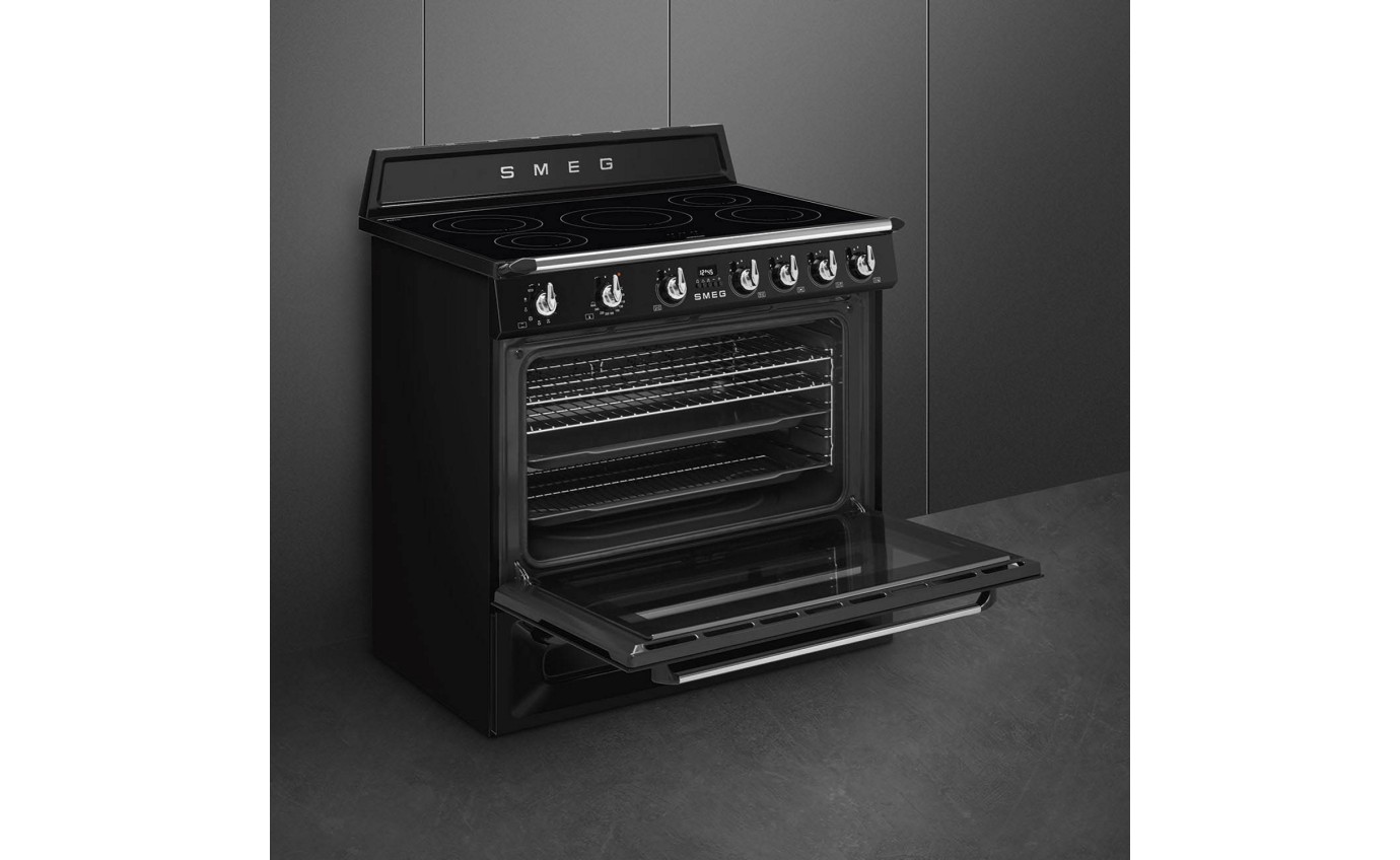 Smeg 90cm Victoria Freestanding Cooker TR90IBL2