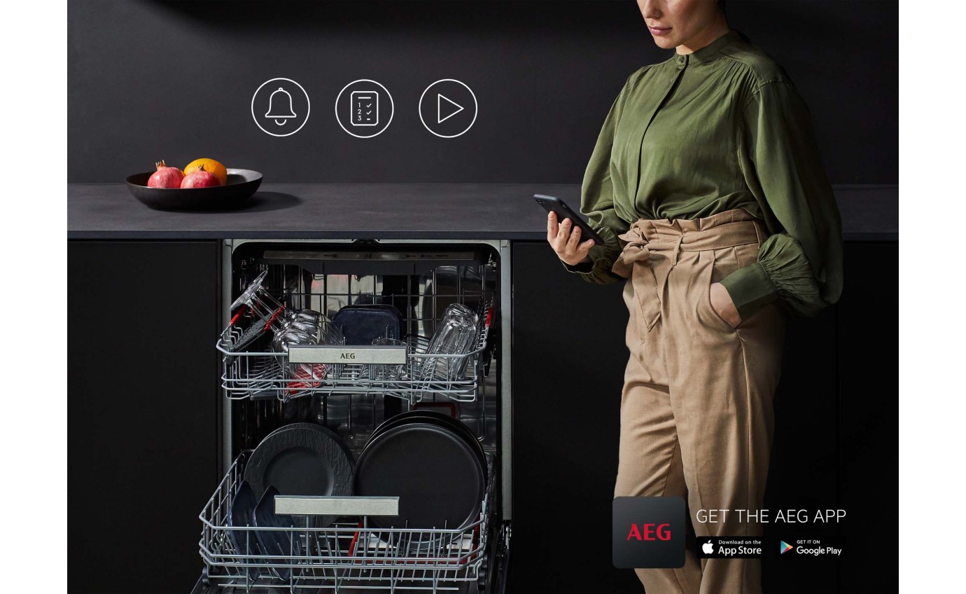 AEG 60cm Fully Integrated Dishwasher FBF7573SBB