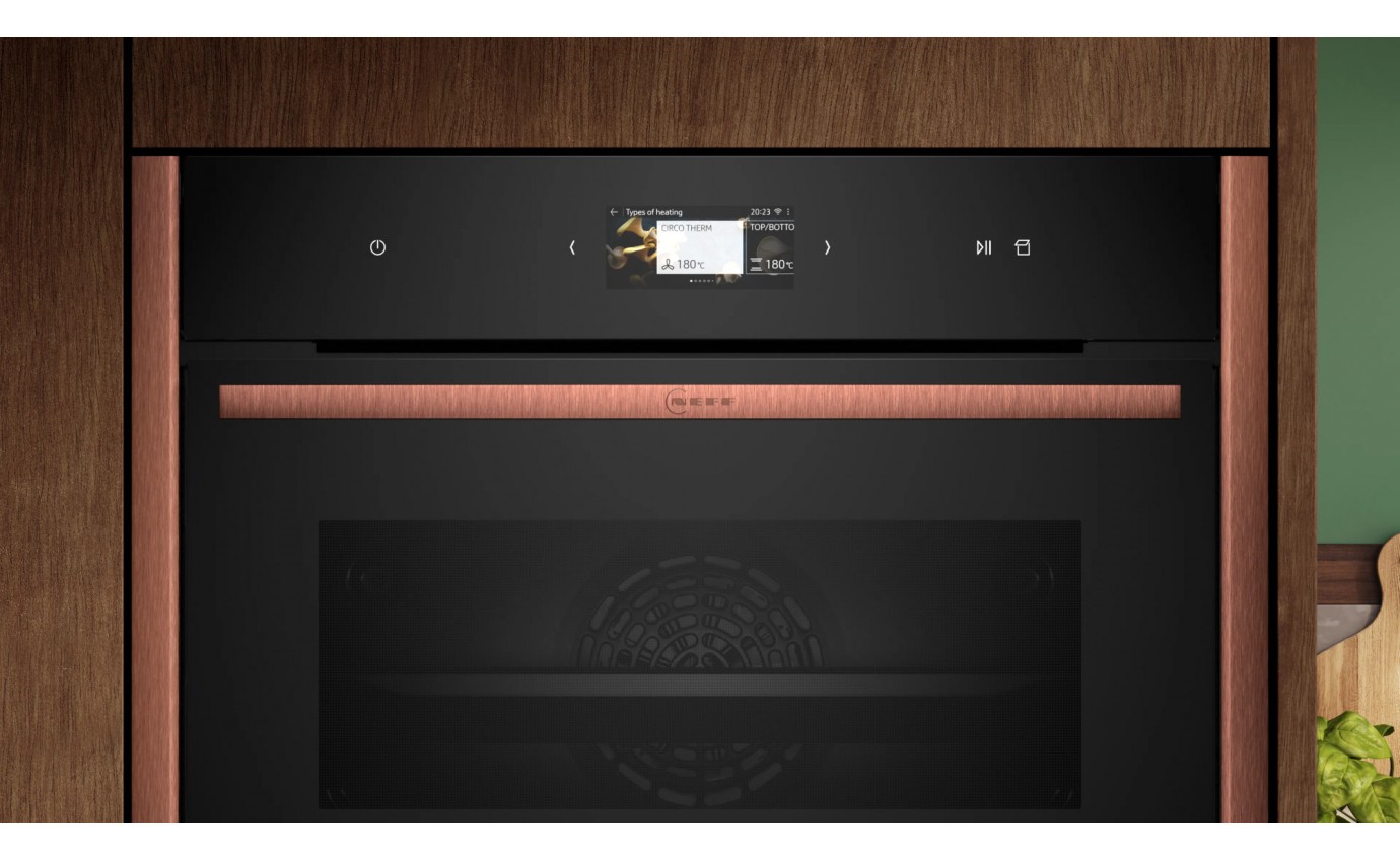 Neff 45cm N 90 Flex Design Compact Combi Steam Oven (Full Steam) - Metallic Silver C29FS31Y0AMS