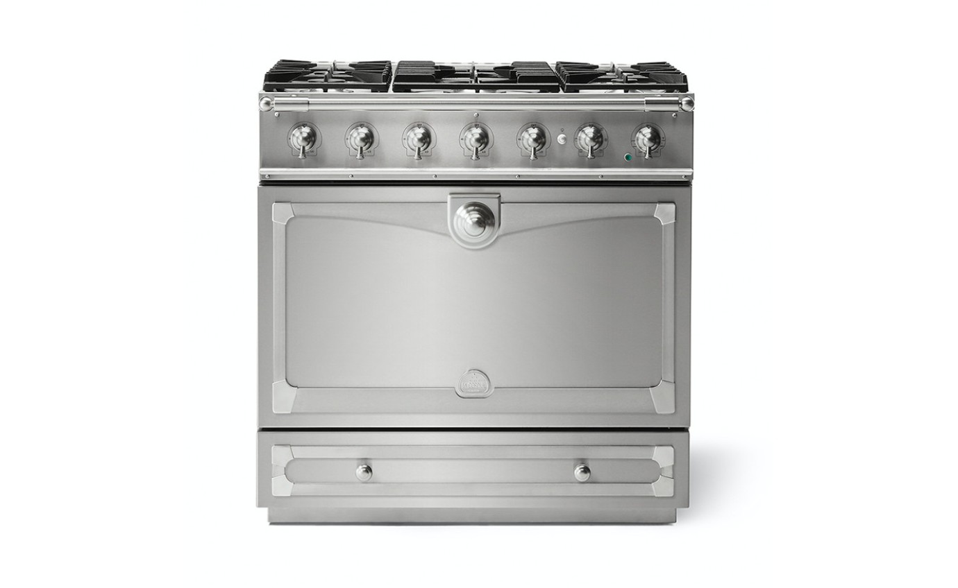 La Cornue Albertine 90cm Dual Fuel Range Cooker ALB90DFSSN