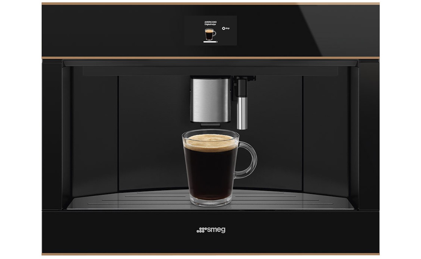 Smeg 45cm Dolce Stil Novo Built-in Coffee Machine CMS4604NR