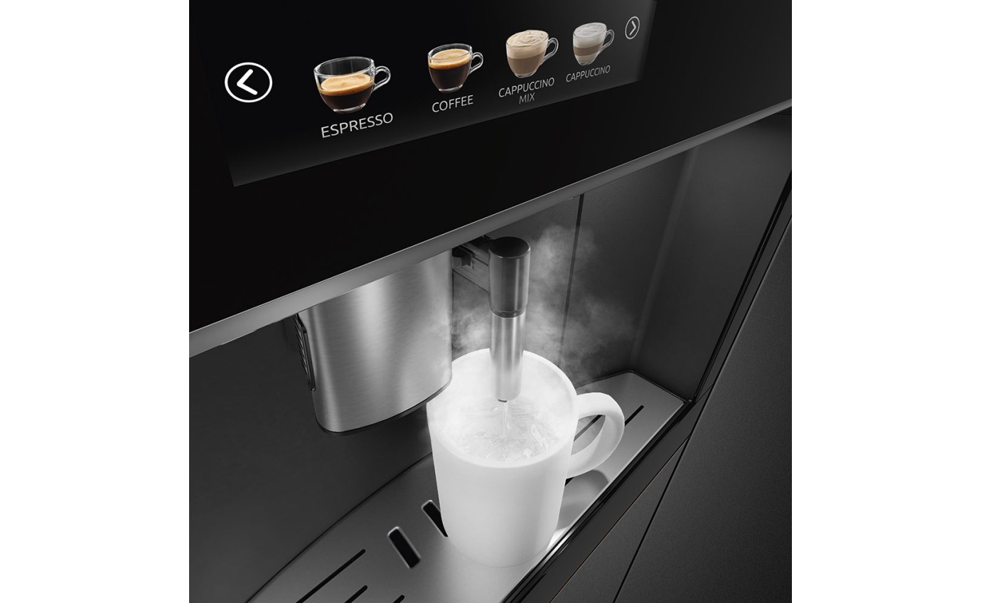 Smeg 45cm Dolce Stil Novo Built-in Coffee Machine CMS4604NX