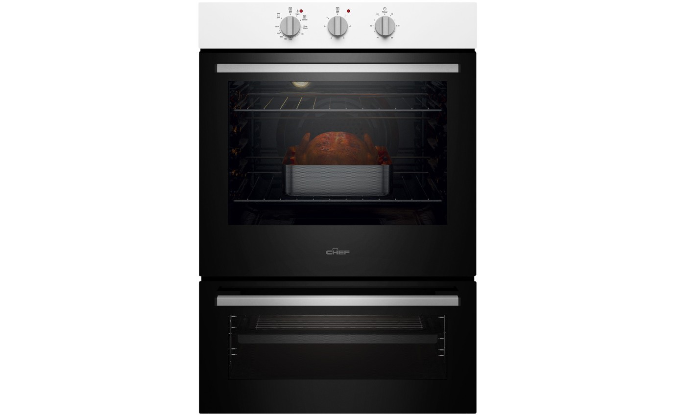 Chef 60cm Oven with Separate Grill CVE662WB