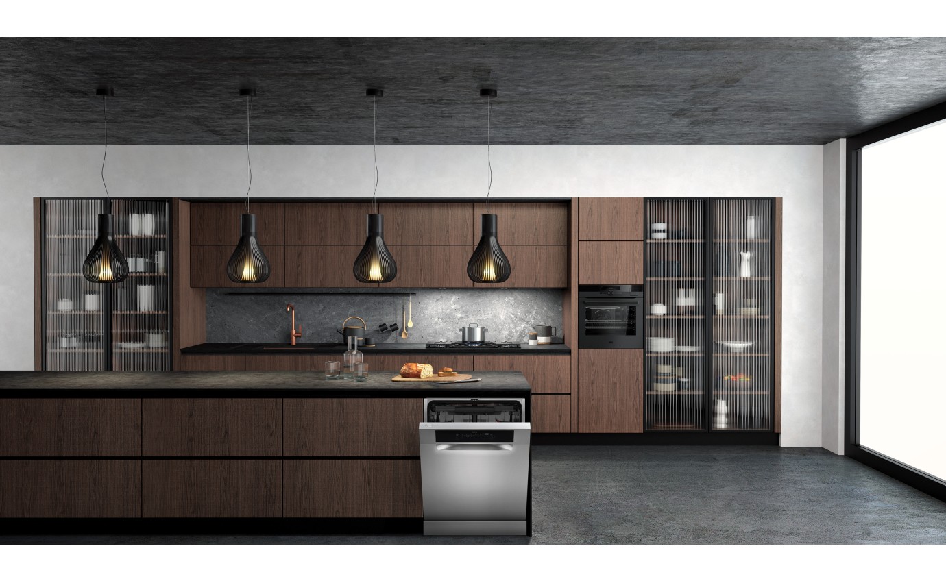 AEG 60cm Built-Under Dishwasher (Stainless Steel) FFE73700PM