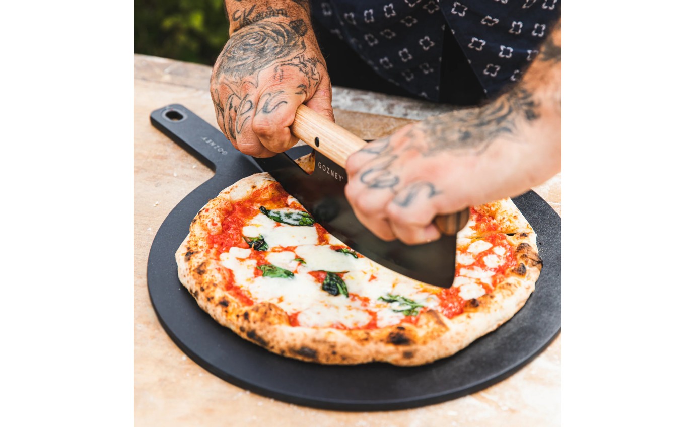 Gozney Black Pizza Server - 14 Inch Fibre Board, Durable And Easy To Clean