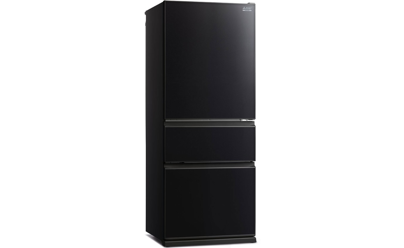 Mitsubishi 450L Bottom Mount Fridge (Brilliant Black) MRCGX450ERGBKA