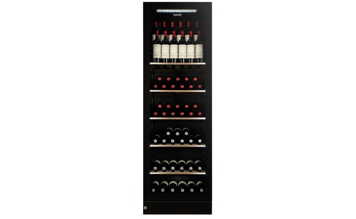 Vintec 170 Bottle Multi Zone Wine Cabinet Black V190SG2EBK Hart Co