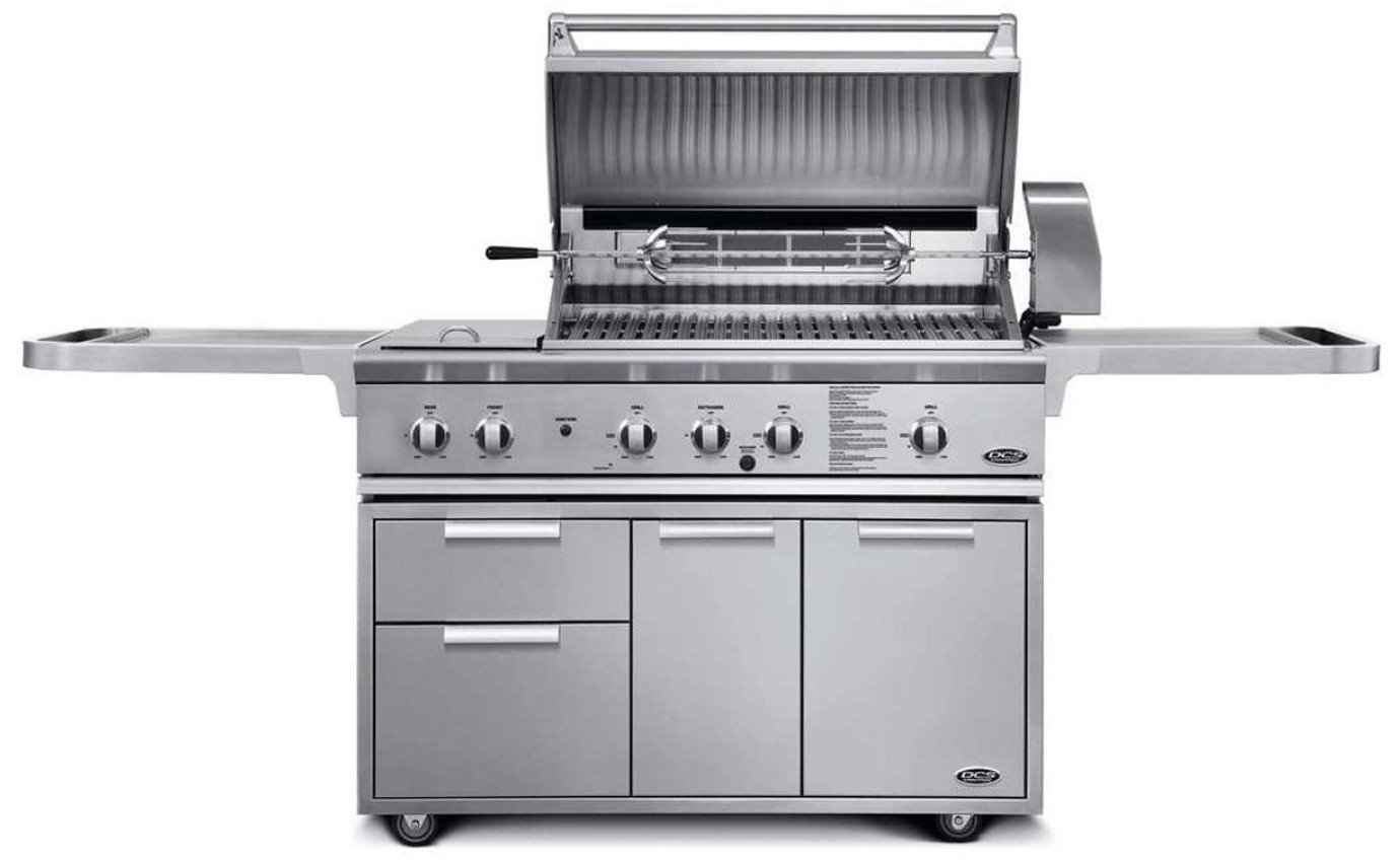 DCS Built-In BBQ with Side Burners BGB48BQRL