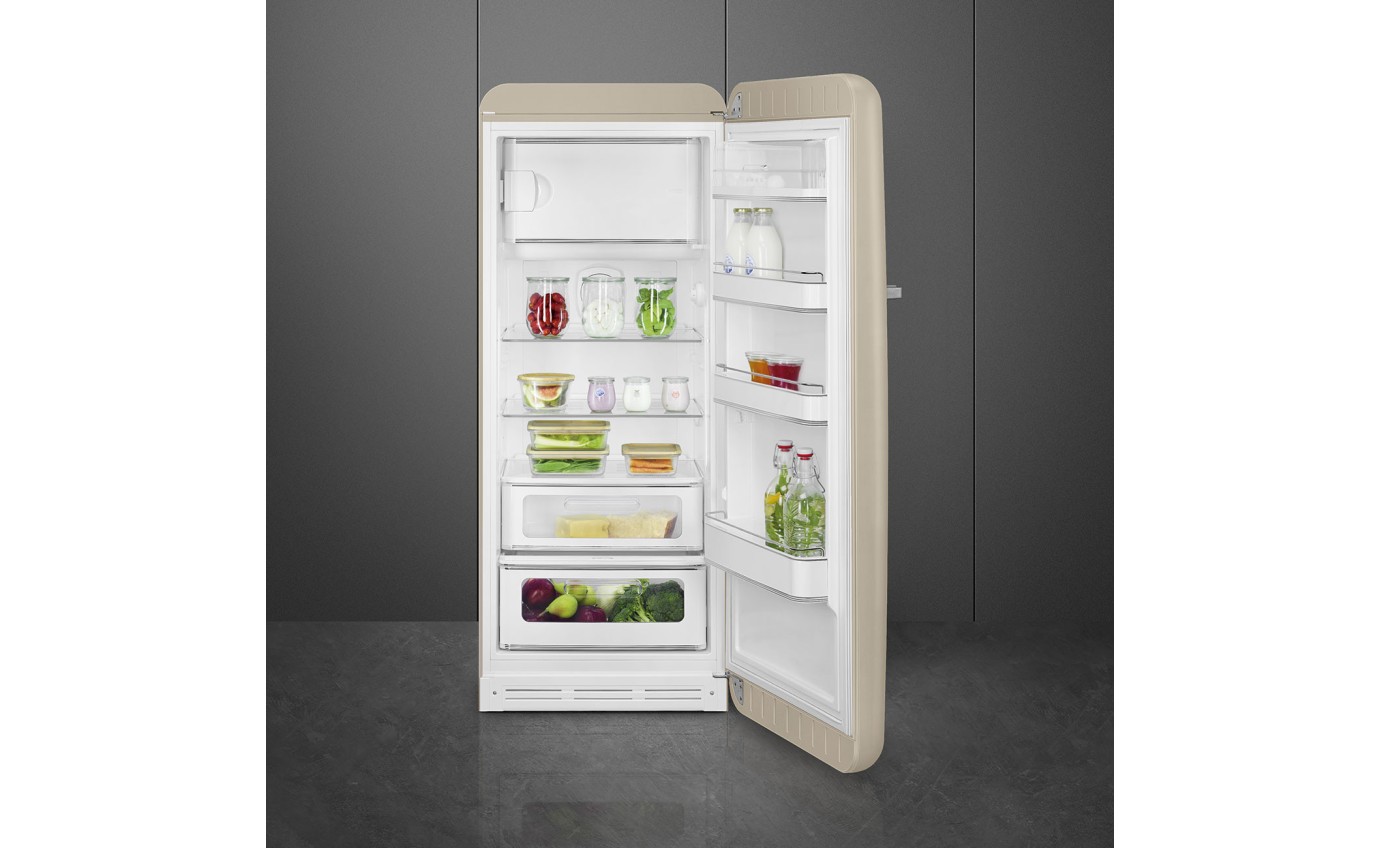 Smeg 270L 50s Style Retro Single Door Fridge (Perfectly Pale) FAB28RDPP5