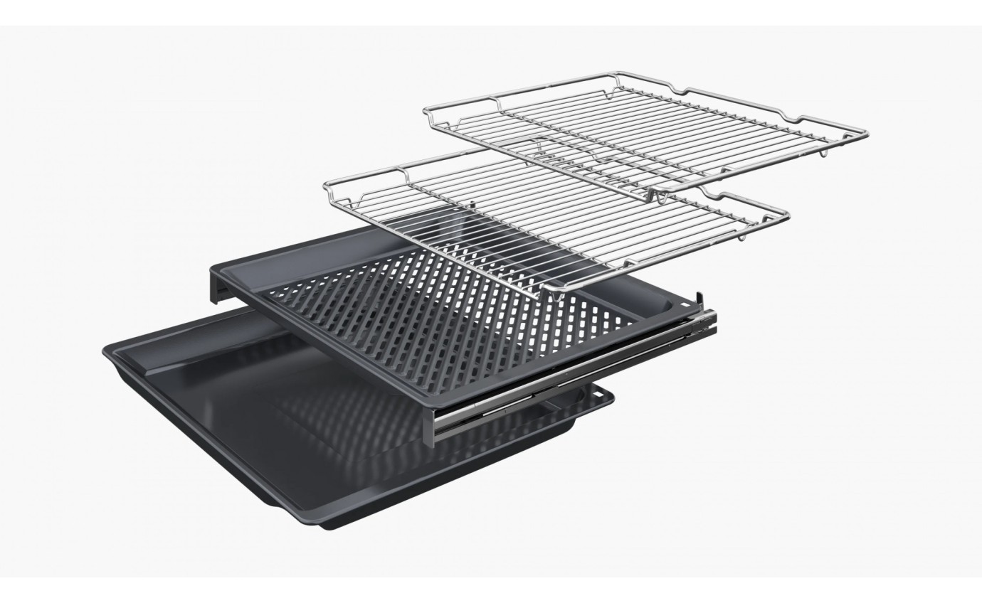 Neff 60cm N 90 Built-in Pyrolytic Oven with Added Steam Function (Anthracite Grey) B69VY7MY0AAG