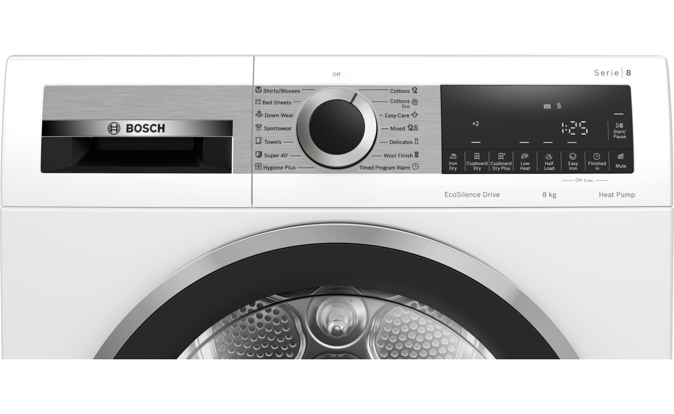 Bosch 8kg Heat Pump Dryer WQG235D8AU