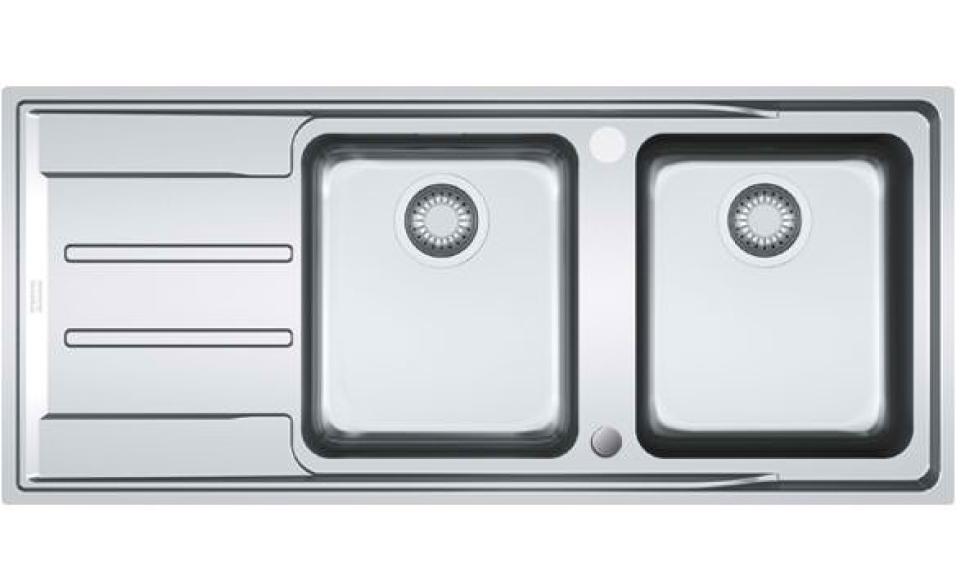 Franke Aton Double Bowl Sink ANX221LHD